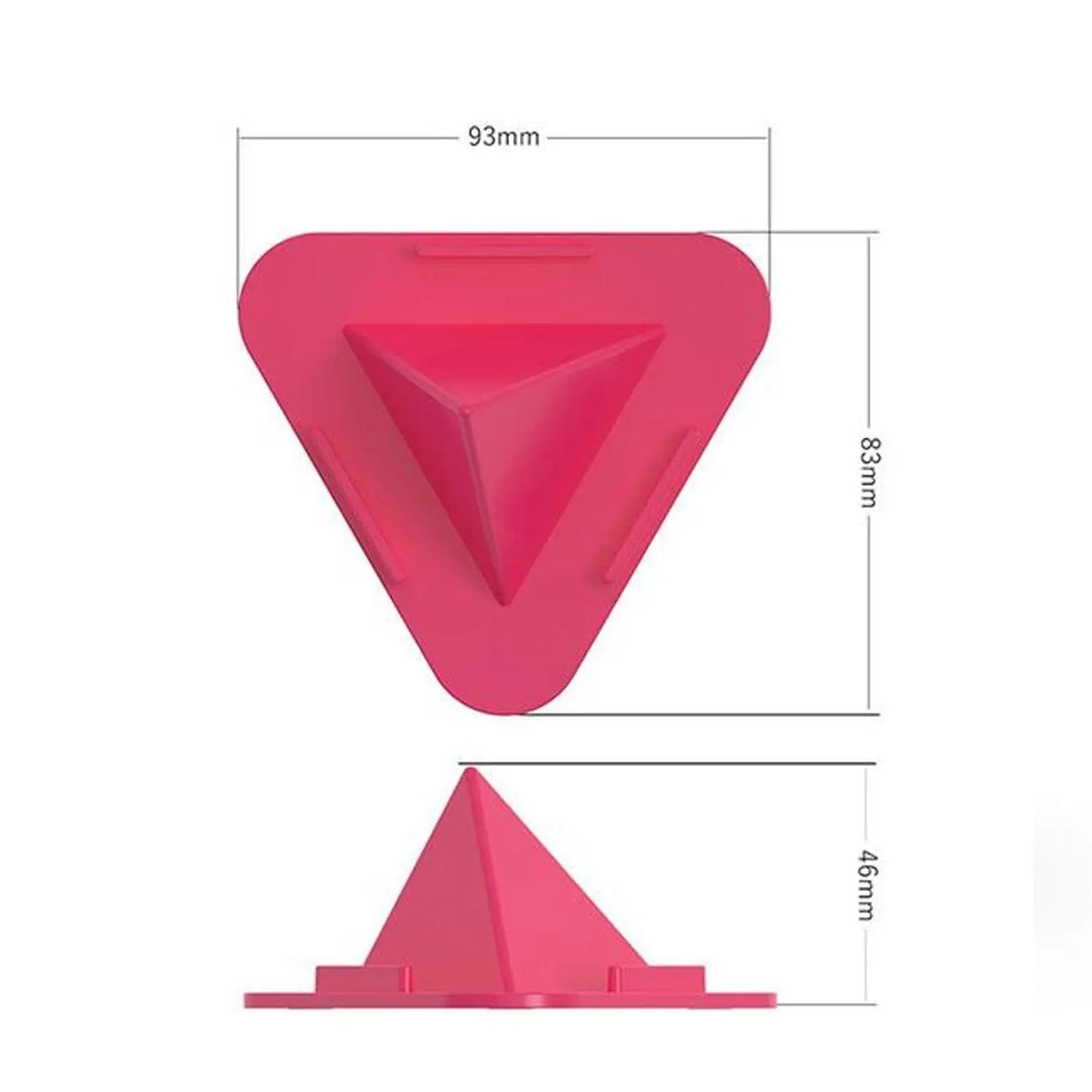 Pyramid Mobile Stand – 3 Adjustable Inclined Angles for Hands - Free Viewing - Chestore