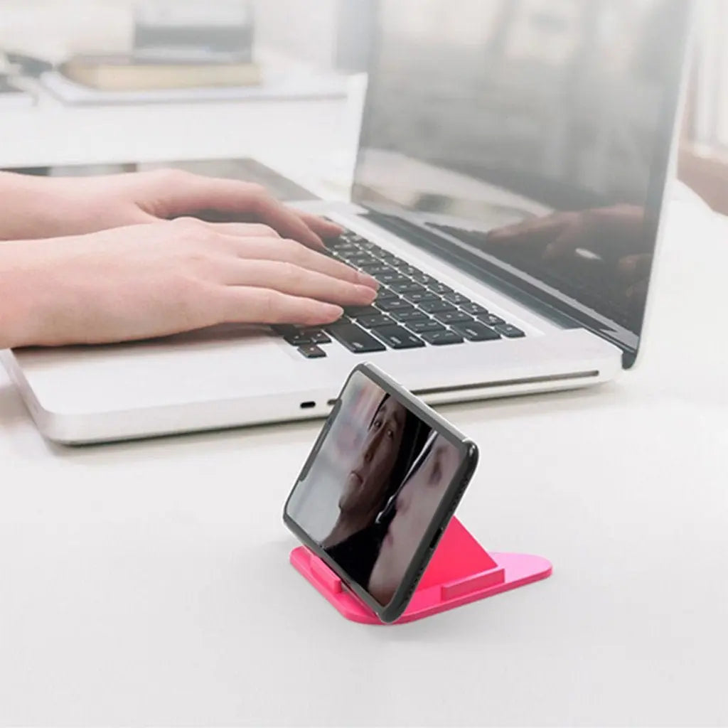 Universal Portable Pyramid Shape Mobile Holder Stand – Stylish & Stable Phone Stand 📱🔺 - Chestore