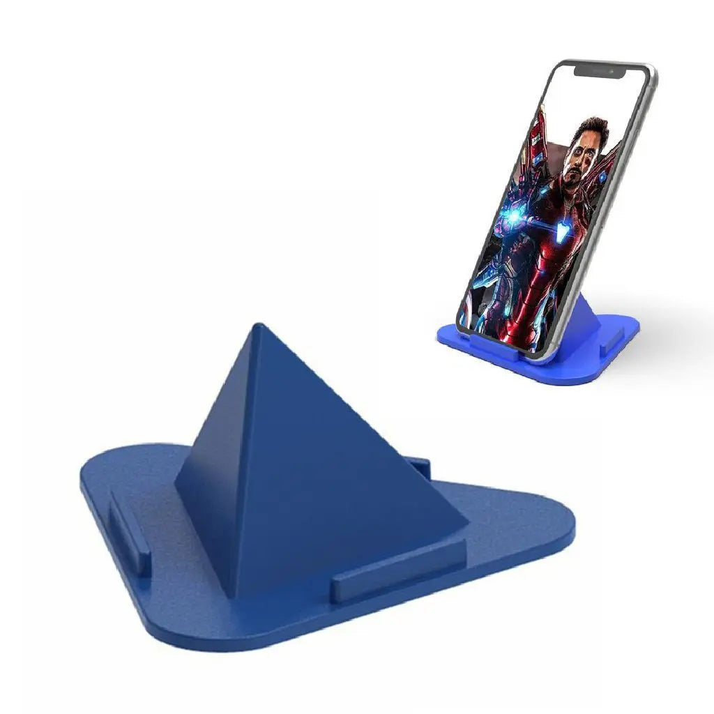 Universal Portable Pyramid Shape Mobile Holder Stand – Stylish & Stable Phone Stand 📱🔺 - Chestore
