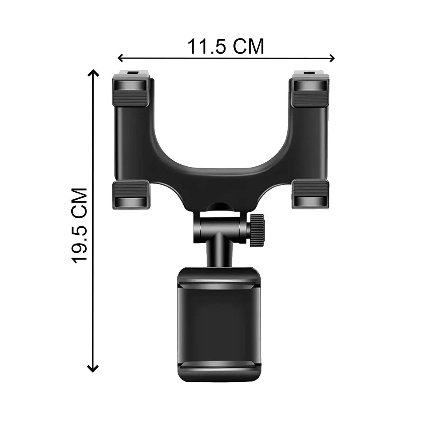 Universal Rear View Mobile Holder – Vehicle Mirror Phone Mount Stand 🚗📱 - Chestore