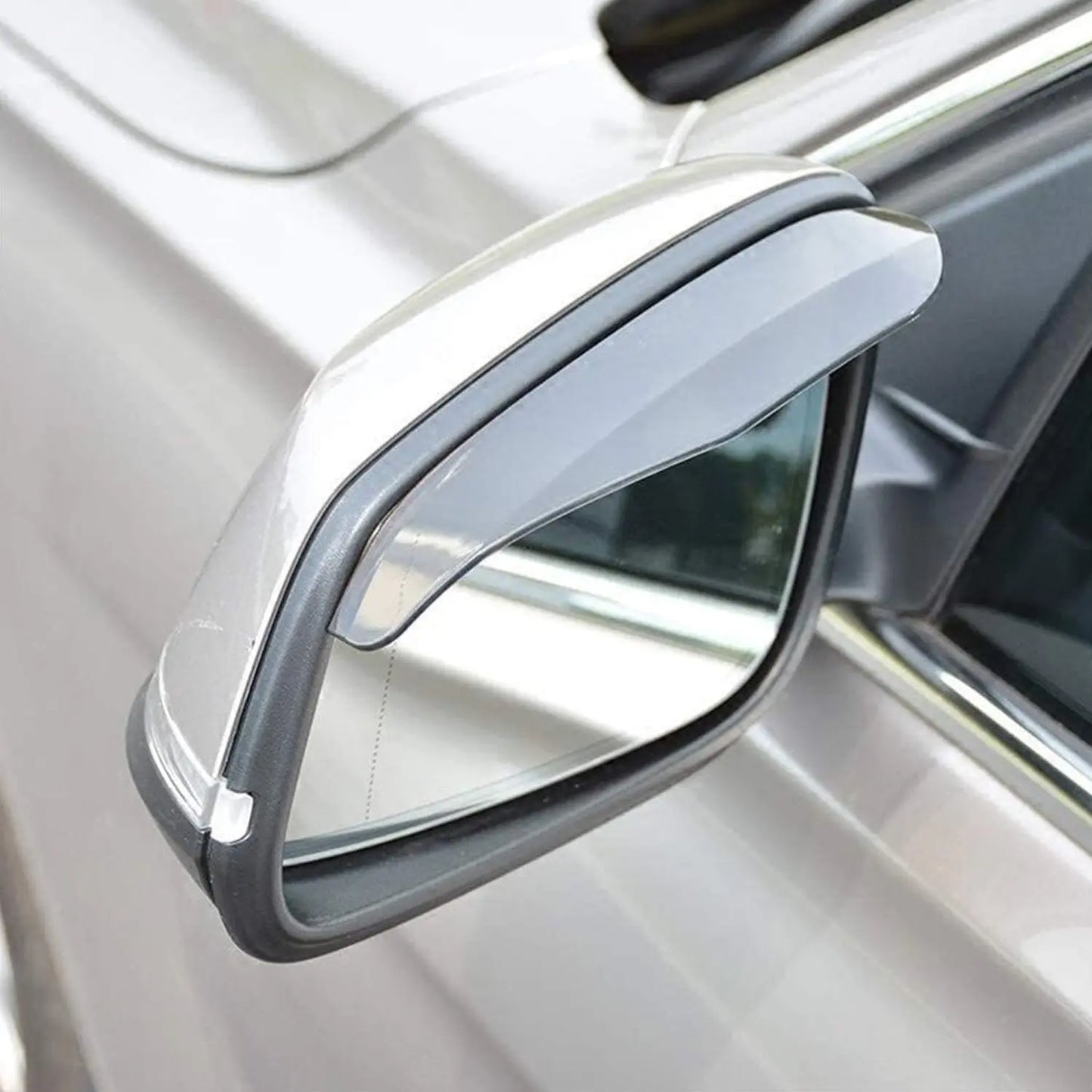Car Rearview Mirror Rain Protector Blades – 1 Pair - Chestore