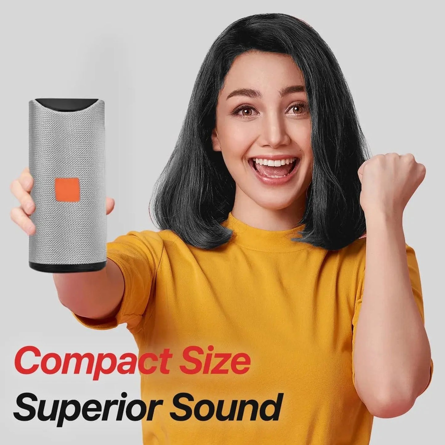 Portable Rechargeable Waterproof Bluetooth Speaker – High Sound & Splashproof Design - Chestore
