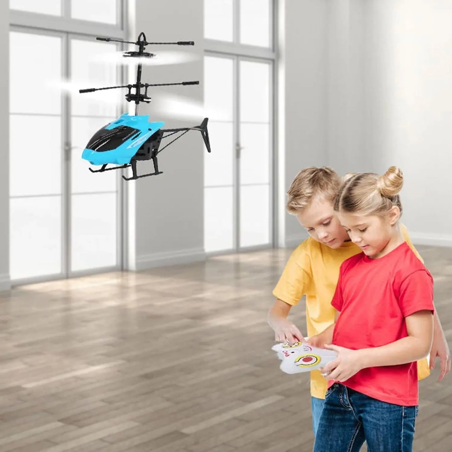 Remote Control Helicopter for Kids – USB Rechargeable RC Toy for Boys & Girls (Pack of 1) - Chestore