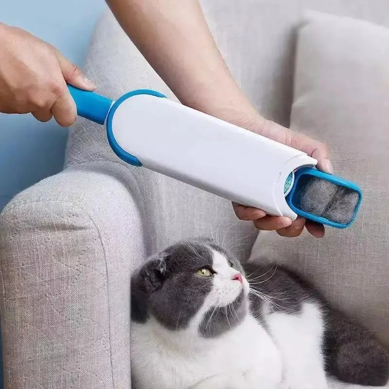 Reusable Double - Sided Pet Hair Remover – Self - Cleaning Fur Remover for Furniture & Clothes - Chestore