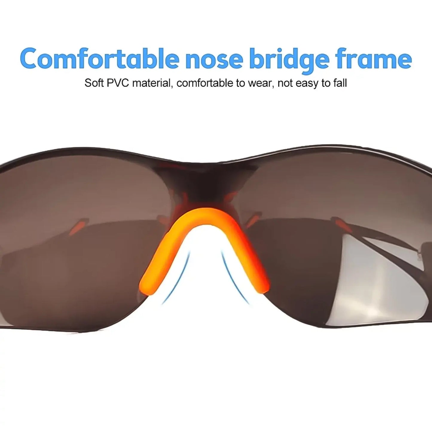 Eye Protection Safety Goggles – Anti - Dust, Wind & UV Riding Glasses (1 Pc) - Chestore