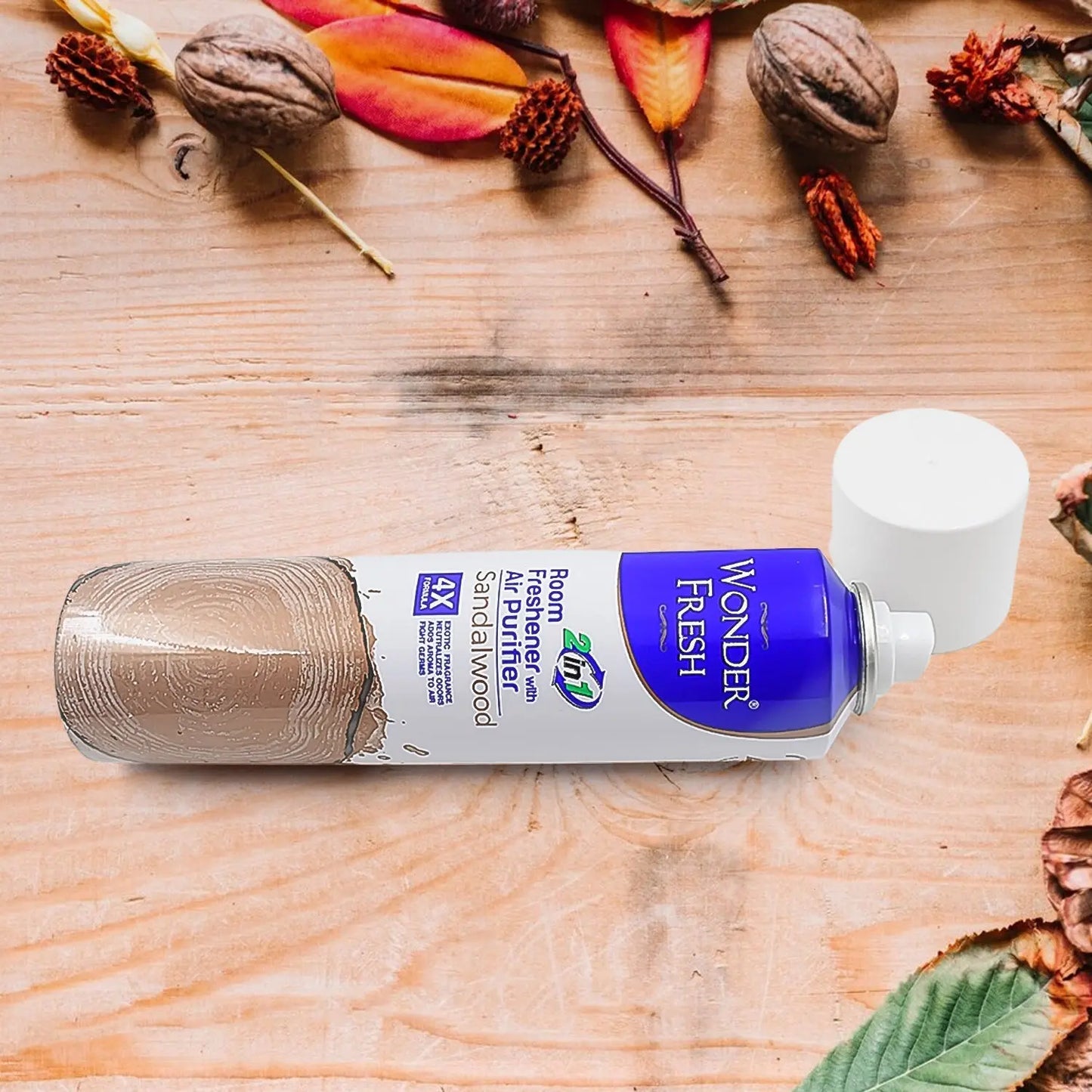 Fresh Air Freshener Spray – Long - Lasting Sandalwood Fragrance for Home & Office – 125g - Chestore