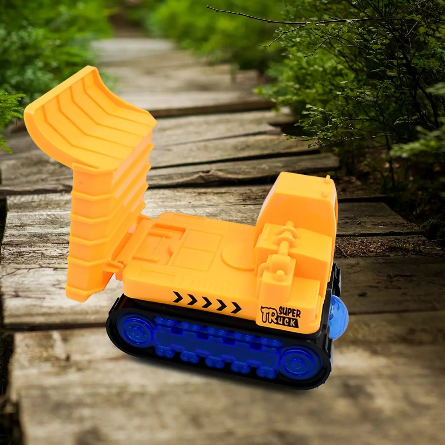 Self - Driving Super Dump Truck Toy for Kids – Electric Engineering Vehicle with Lights & Music (1 Pc) - Chestore
