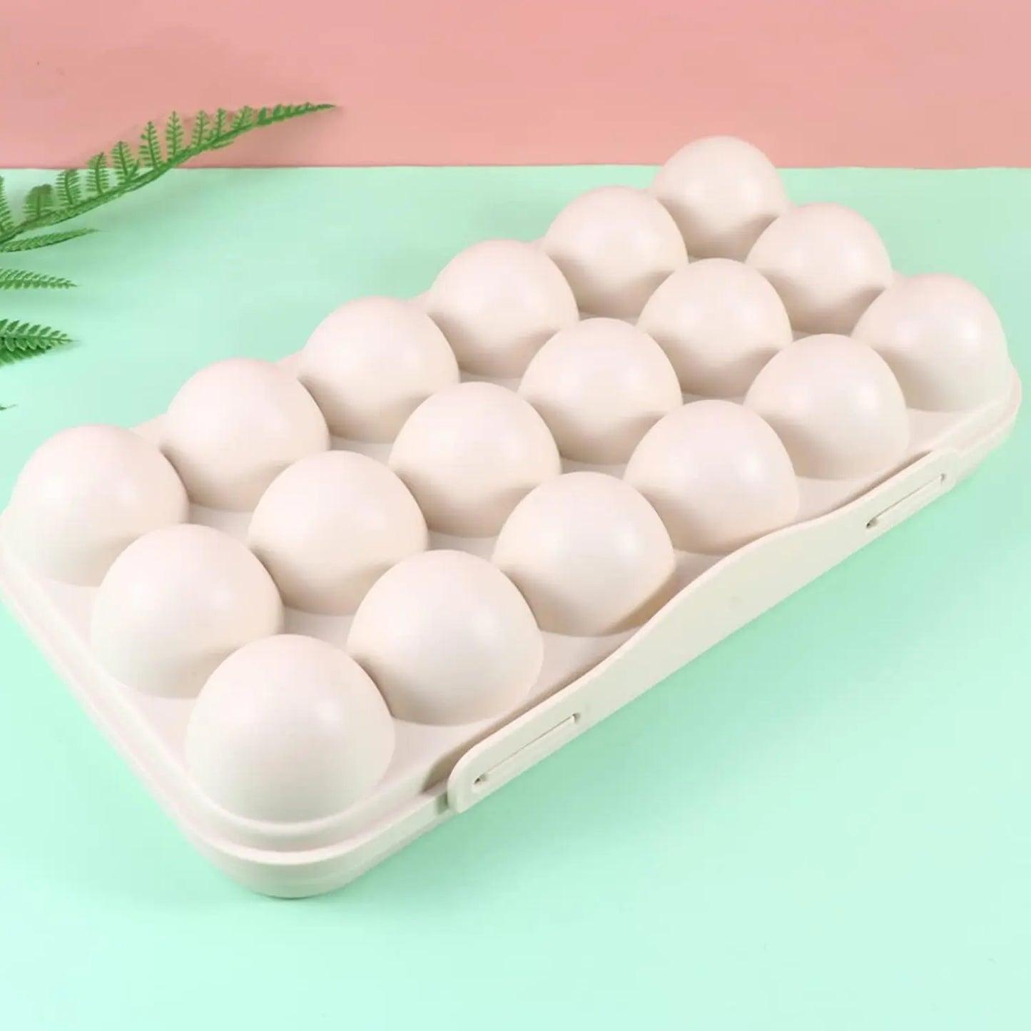 18 - Grid Shock - Proof Egg Storage Container – Airtight & Stackable - Chestore
