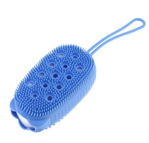 Silicone Bubble Bath Spa – Ultra - Soft Body Scrubbing Brush for Gentle Exfoliation - Chestore