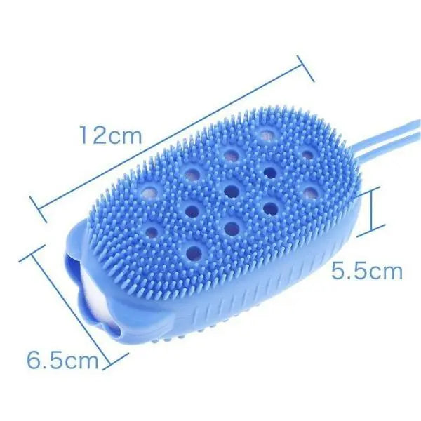 Silicone Bubble Bath Spa – Ultra - Soft Body Scrubbing Brush for Gentle Exfoliation - Chestore