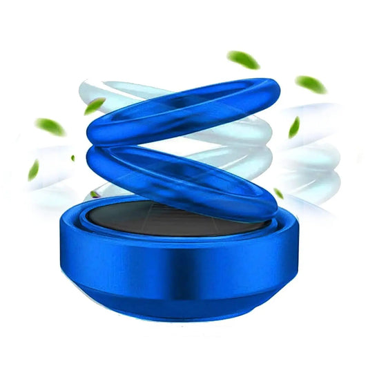 Solar - Powered Car Aroma Diffuser – 360° Rotating Car Air Freshener - Chestore