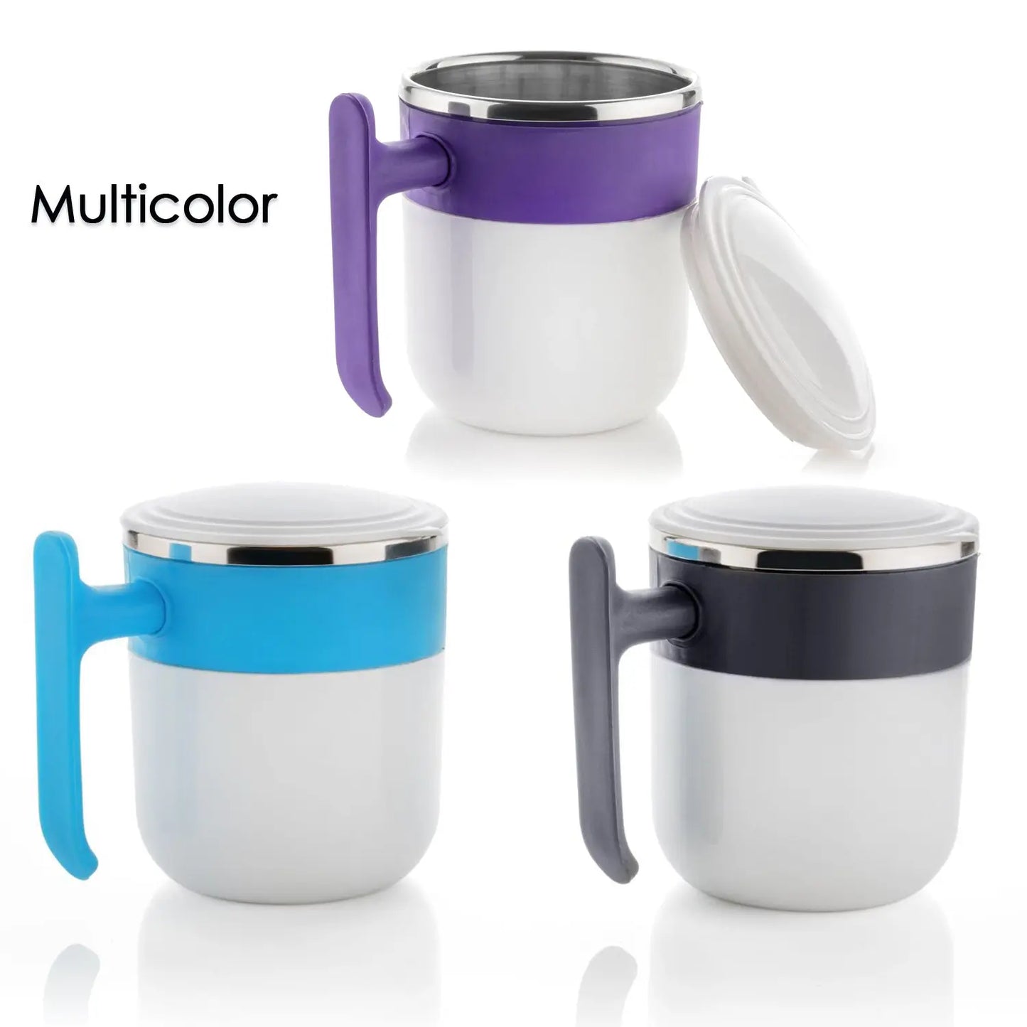 ☕ Stainless Steel Insulated Coffee/Tea Mug with Lid – 1 Pc - Chestore