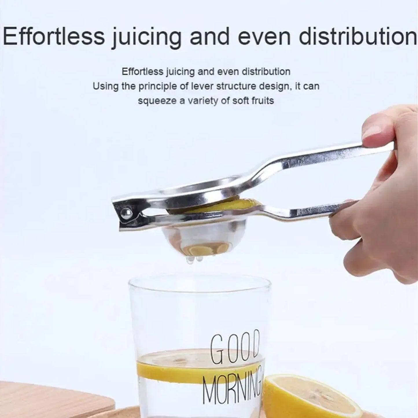 Stainless Steel Lemon Squeezer | Heavy - Duty Hand Juicer for Citrus Fruits - Chestore