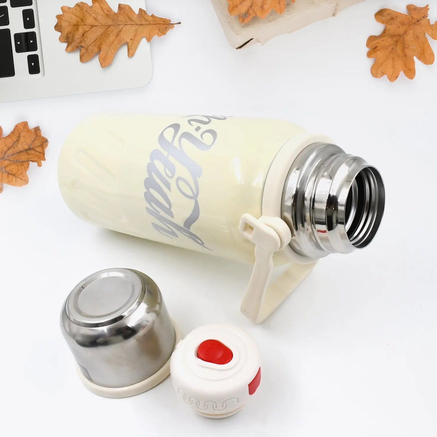 Stainless Steel Vacuum Insulated Leak - Proof Water Bottle Flask – 900 - 1200 ML for Hot & Cold Drinks - Chestore