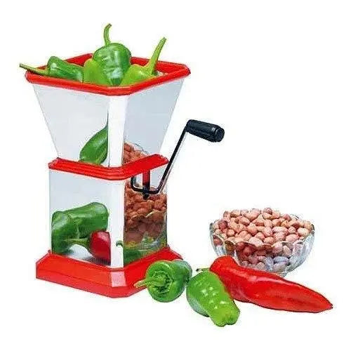 Stainless Steel Vegetable & Chilly Cutter Chopper – Fast & Efficient Cutting Tool - Chestore