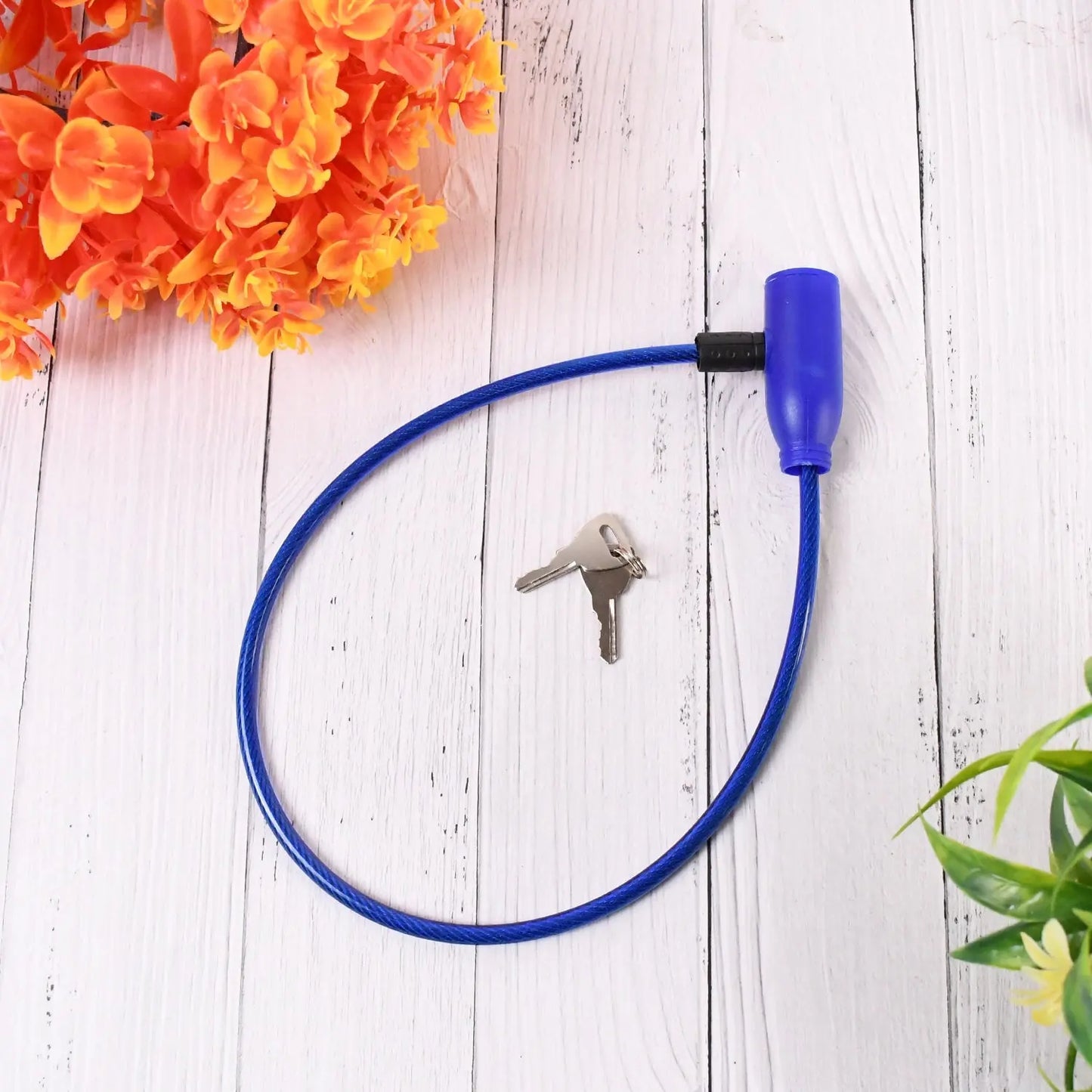 Heavy Duty Steel Cable Safety Lock – Multipurpose Security with 2 Keys 🔐🧳🚲 - Chestore
