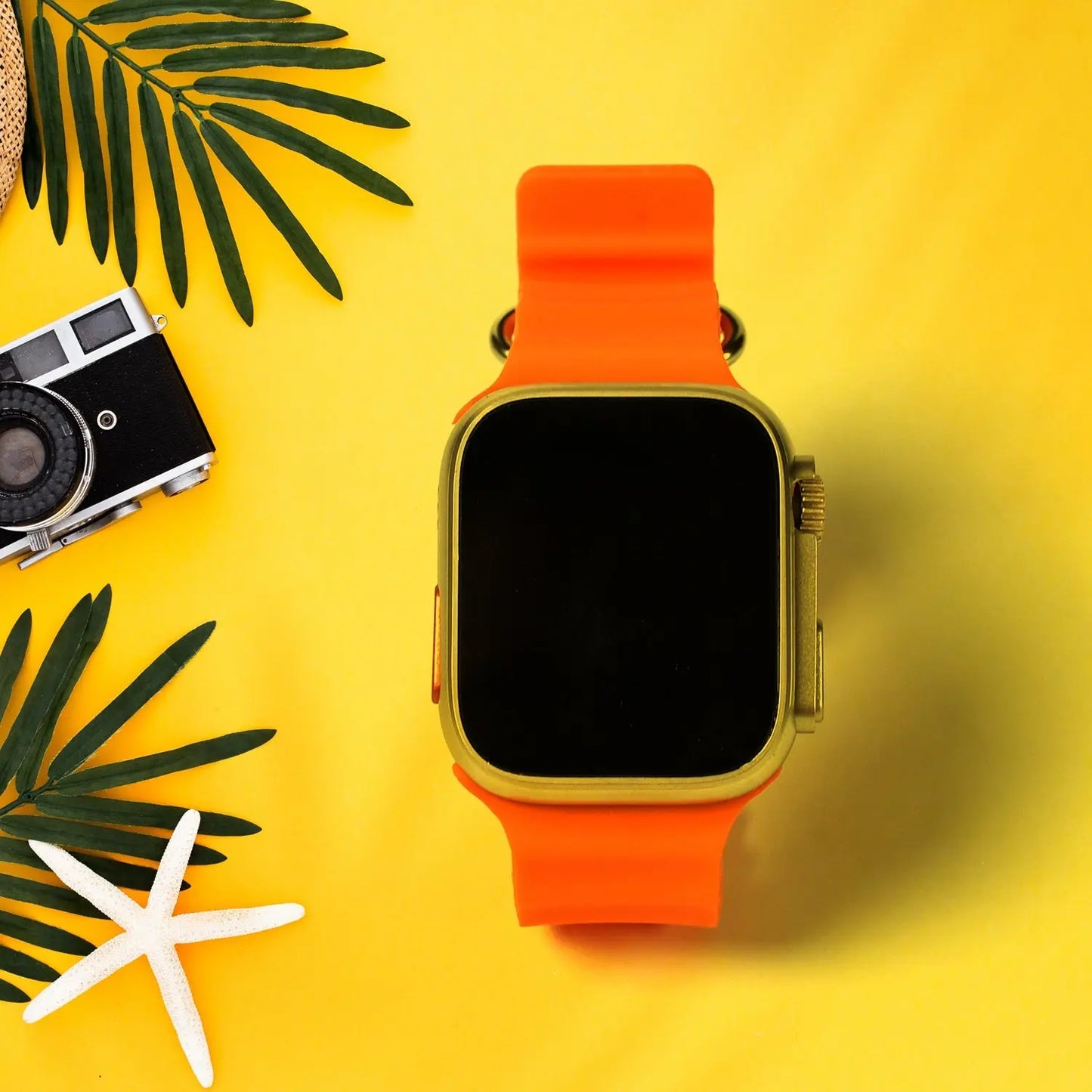 T800 Ultra Series Smartwatch ⌚ | Bluetooth Calling 📞 | Wireless Charging ⚡ | Fitness Tracking 🏃‍♂️ | 49mm Display 🖥️ - Chestore
