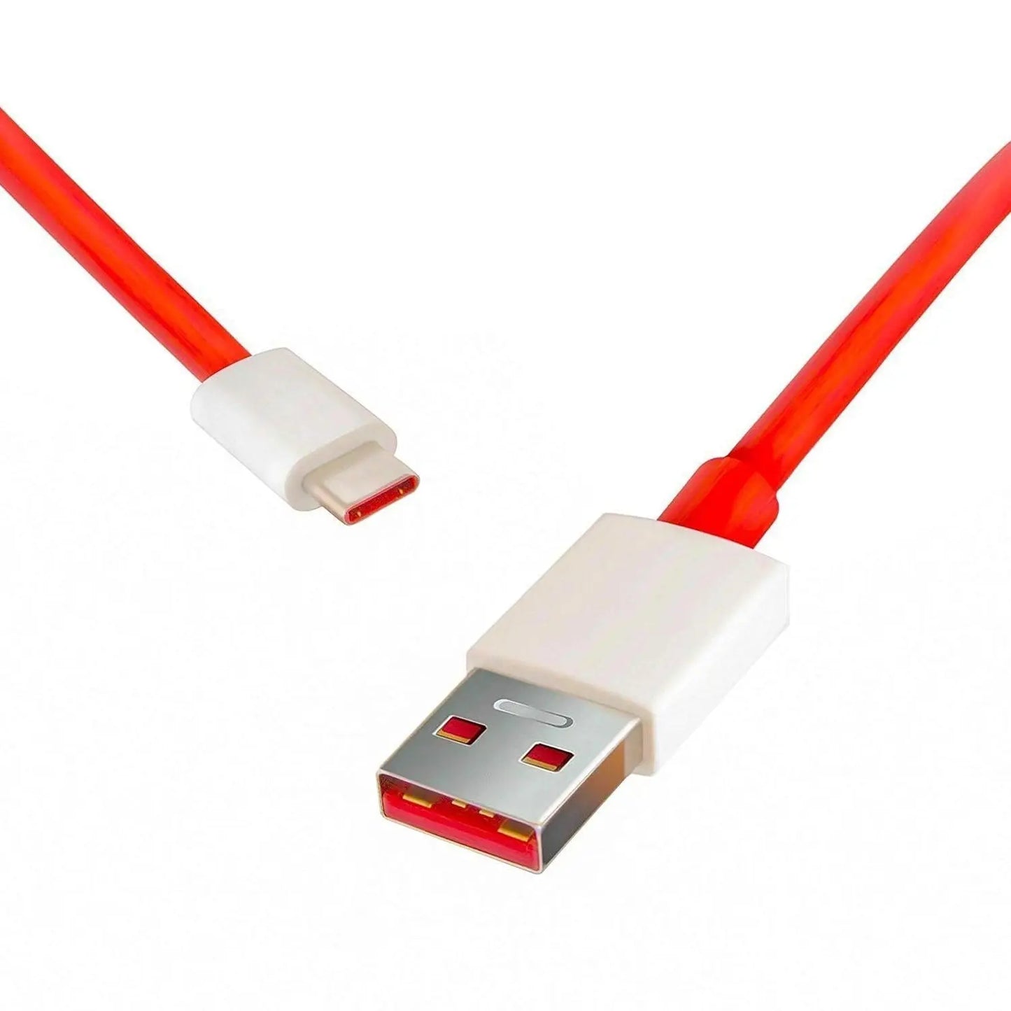 Unique Type - C Dash Charging USB Data Cable – Fast Charging & Data Transfer for C - Type Mobiles, 1 Meter (Red) ⚡📱 - Chestore