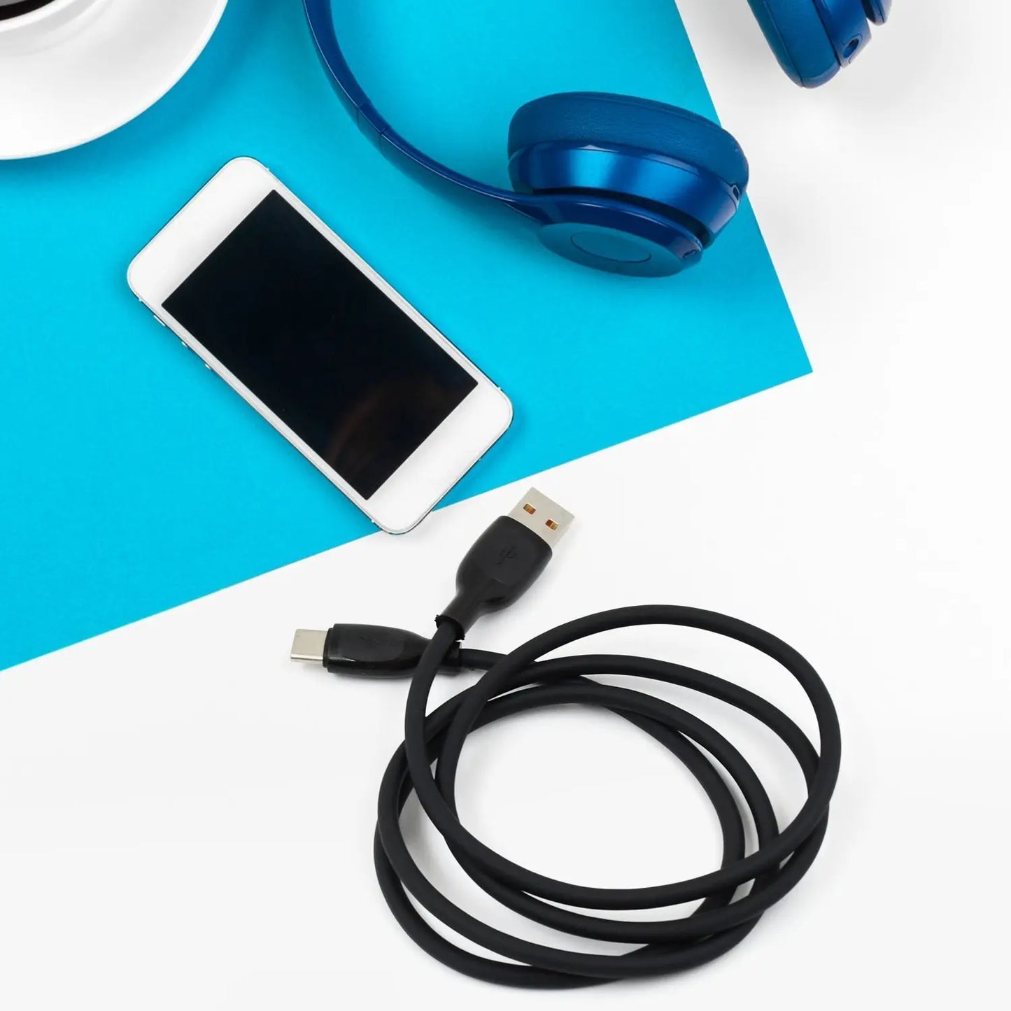 Type - C Data Cable – Fast Charging Cable (1 Meter, Approx.) for Quick Charging & Data Transfer - Chestore