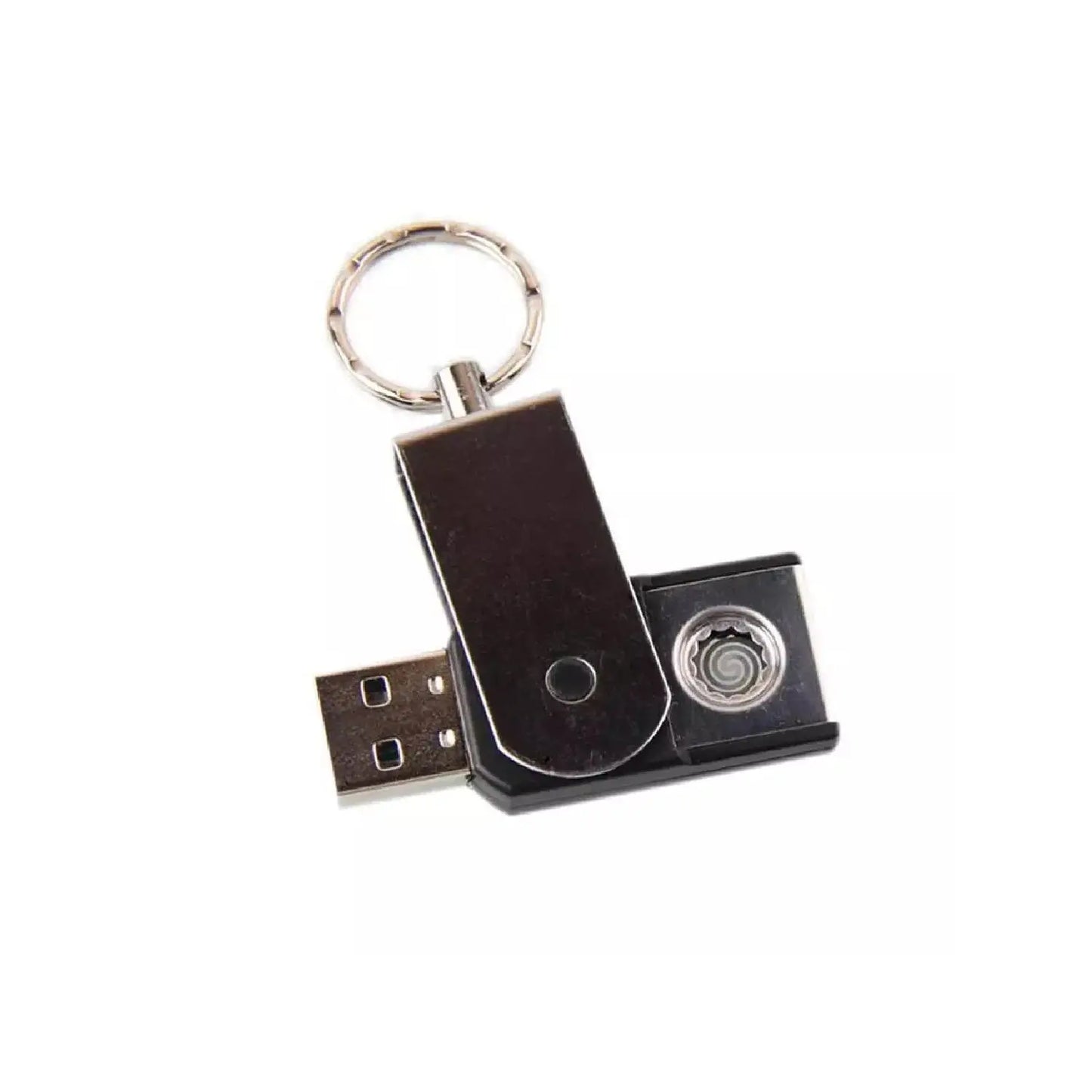 USB Mini Portable Rechargeable Lighter – Slim Metal Flameless Windproof Lighter - Chestore