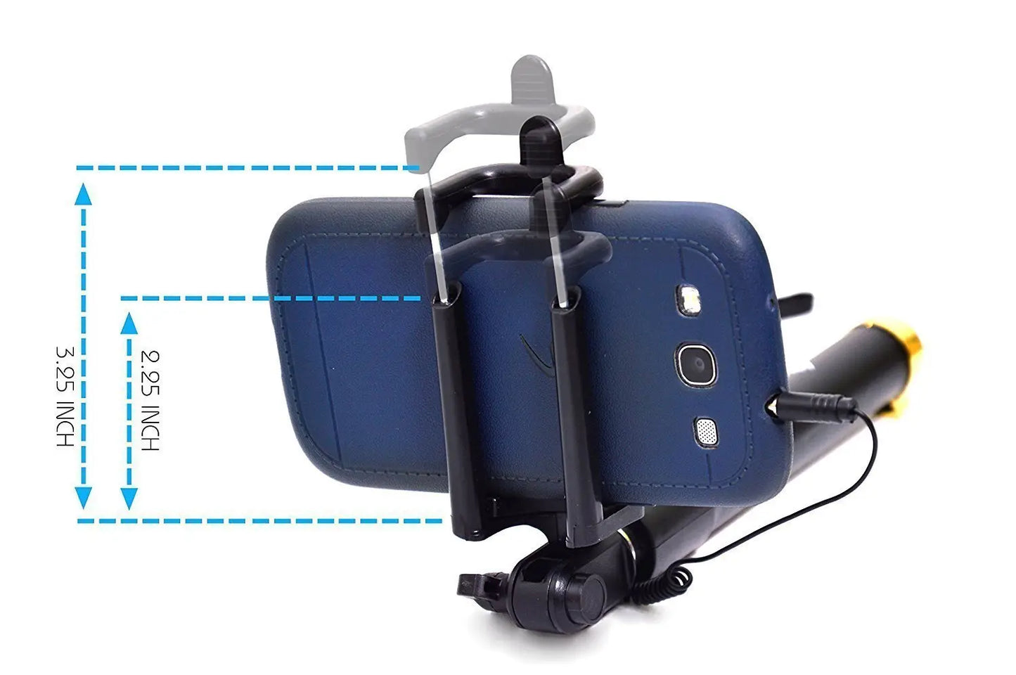 Selfie Stick Box with AUX Wire – Universal Smartphone Selfie Stick 📸🎧 - Chestore