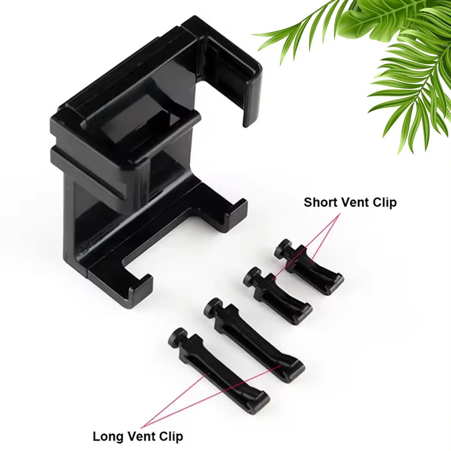 Smartphone Car Phone Holder for Air Vent – Universal GPS & Cellphone Stand for Car Dashboard (1 Pc) - Chestore