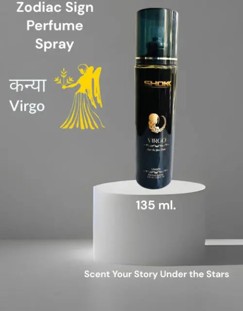 Virgo zodiac body spray – 135ml unisex fragrance for men and women