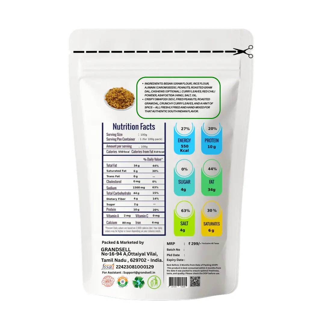 Visnacks Mixture – Savory Snack Mix (200 g) - Chestore