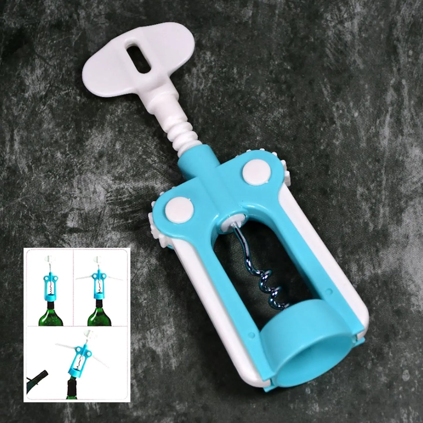 Waiter’s Corkscrew & Bottle Opener – Perfect for Wine & Beer - Chestore