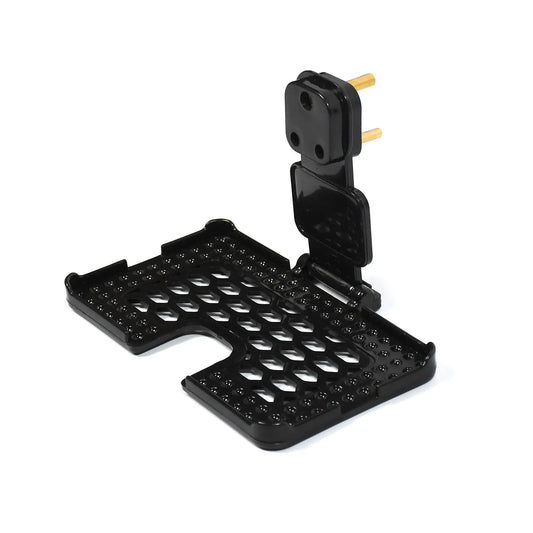 Multi - Purpose Wall Charging Stand – Mobile Holder for Socket Mount (Black) 🔌📱⚫ - Chestore