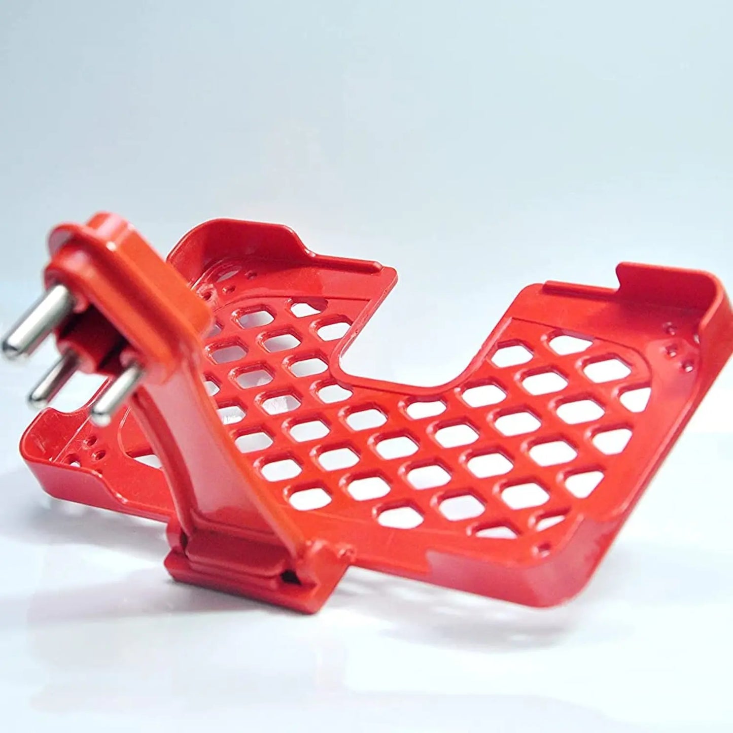 Multi - Purpose Wall Charging Stand – Mobile Holder for Socket Mount (Red) 🔌📱🔴 - Chestore