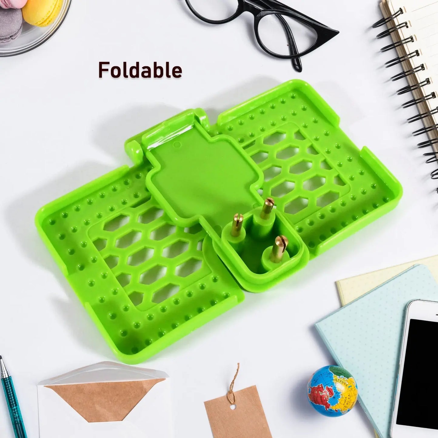 Multi - Purpose Wall Holder Stand for Charging Mobile – Fits in Socket, Mix Color (1 Pc) - Chestore