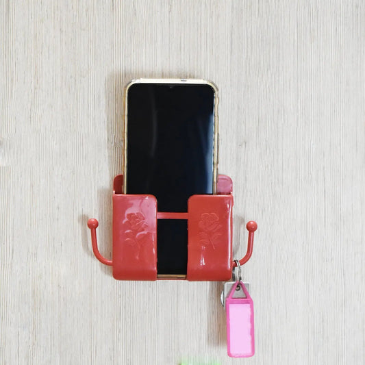 Wall - Mounted Storage Box – Remote Storage Organizer with 2 Side Hanging Hooks 📦🖥️ - Chestore
