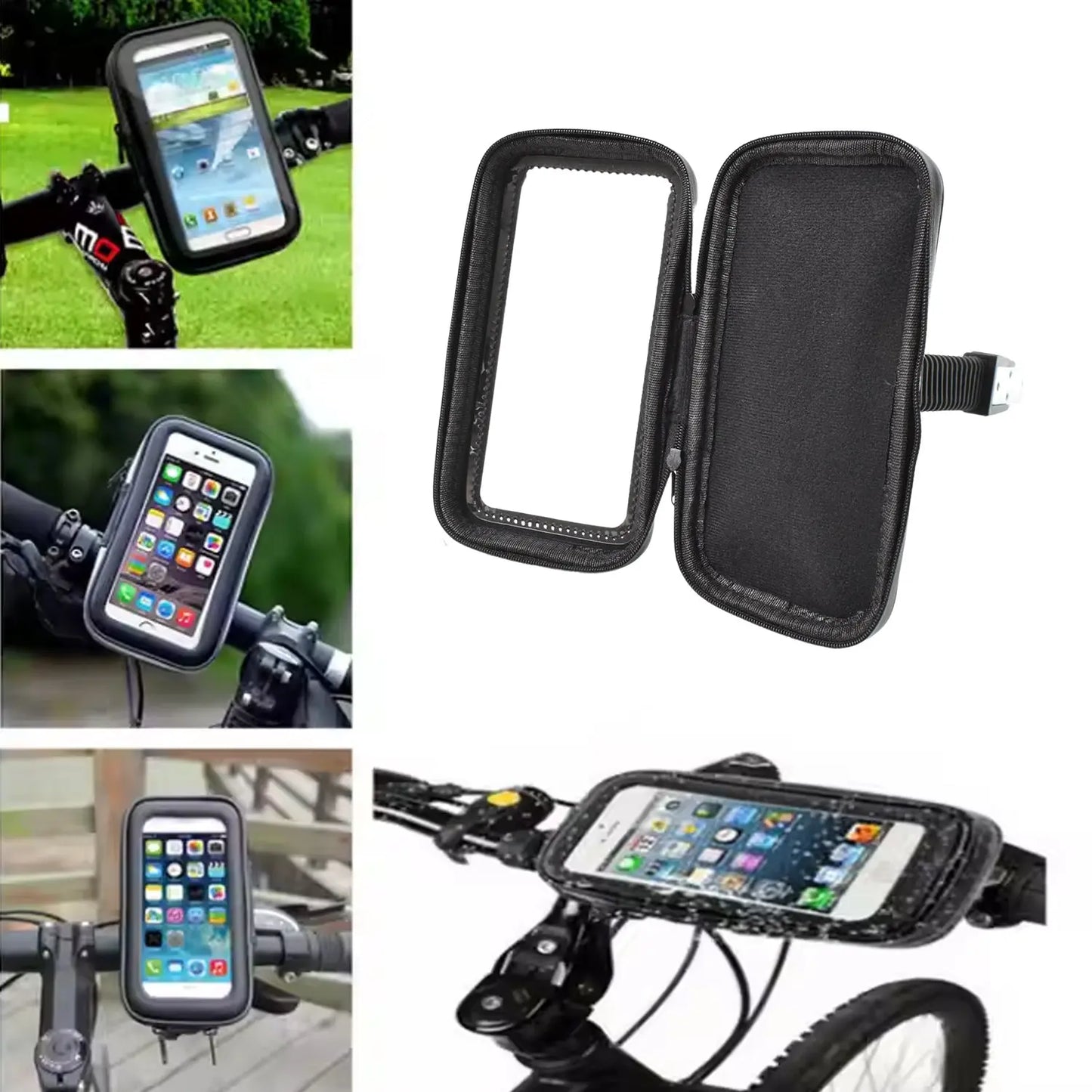 Weather - Resistant Bike Phone Holder Case – Secure Mount for All Rides 🚴📱☔ - Chestore