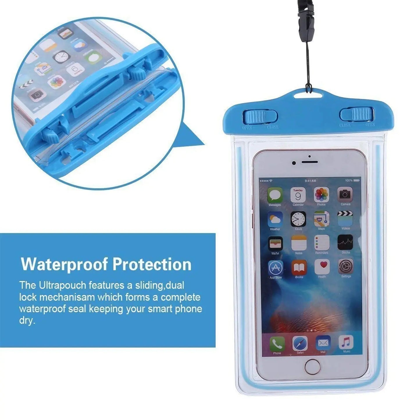 Pouch Cover Mobile Water Protector – Waterproof Case for Safe Phone Storage 🌊📱 - Chestore