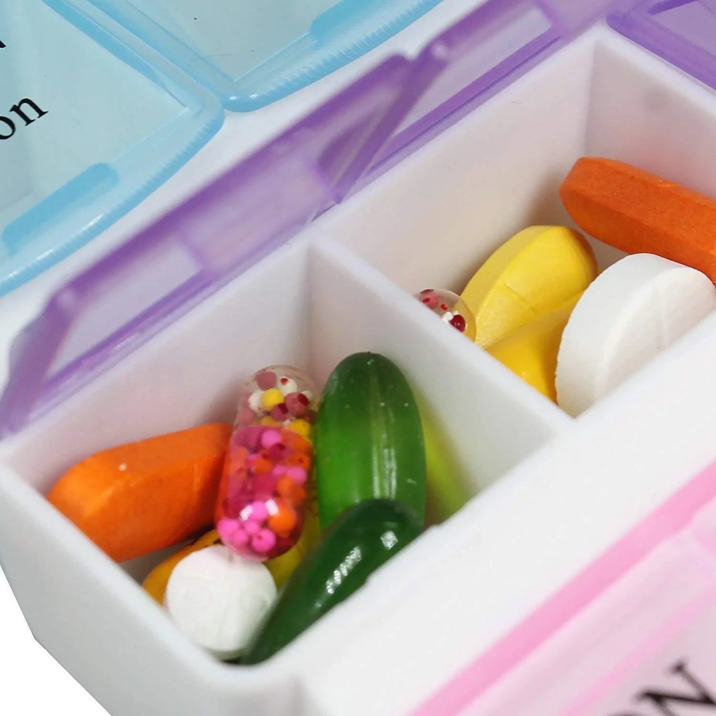 Weekly Pill Organizer Box – 7 - Day 4 - Times - a - Day Medicine Storage with 28 Compartments | Travel - Friendly Pill Case - Chestore