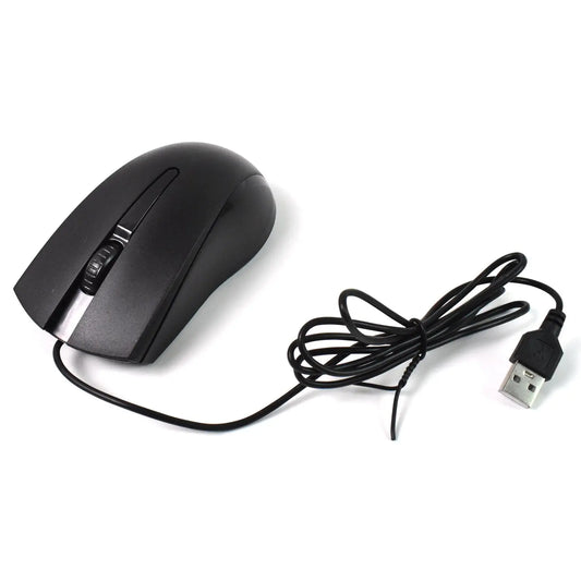 Wired Optical Mouse X2 for Laptop & Desktop – High Precision, Ergonomic Design - Chestore