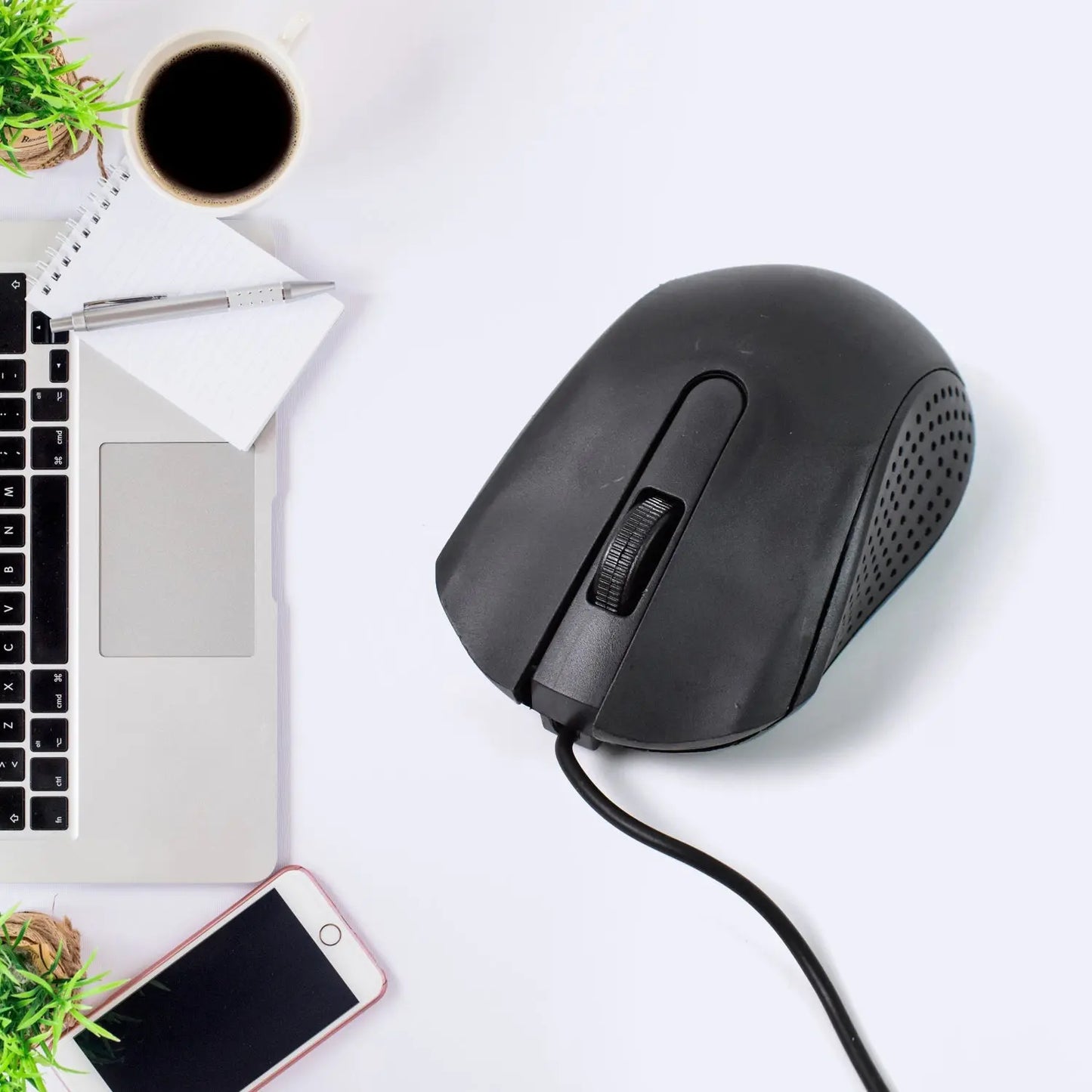 Wired Optical Mouse M - 022 for Laptop & PC | Compact USB Mouse – 1 Pc - Chestore