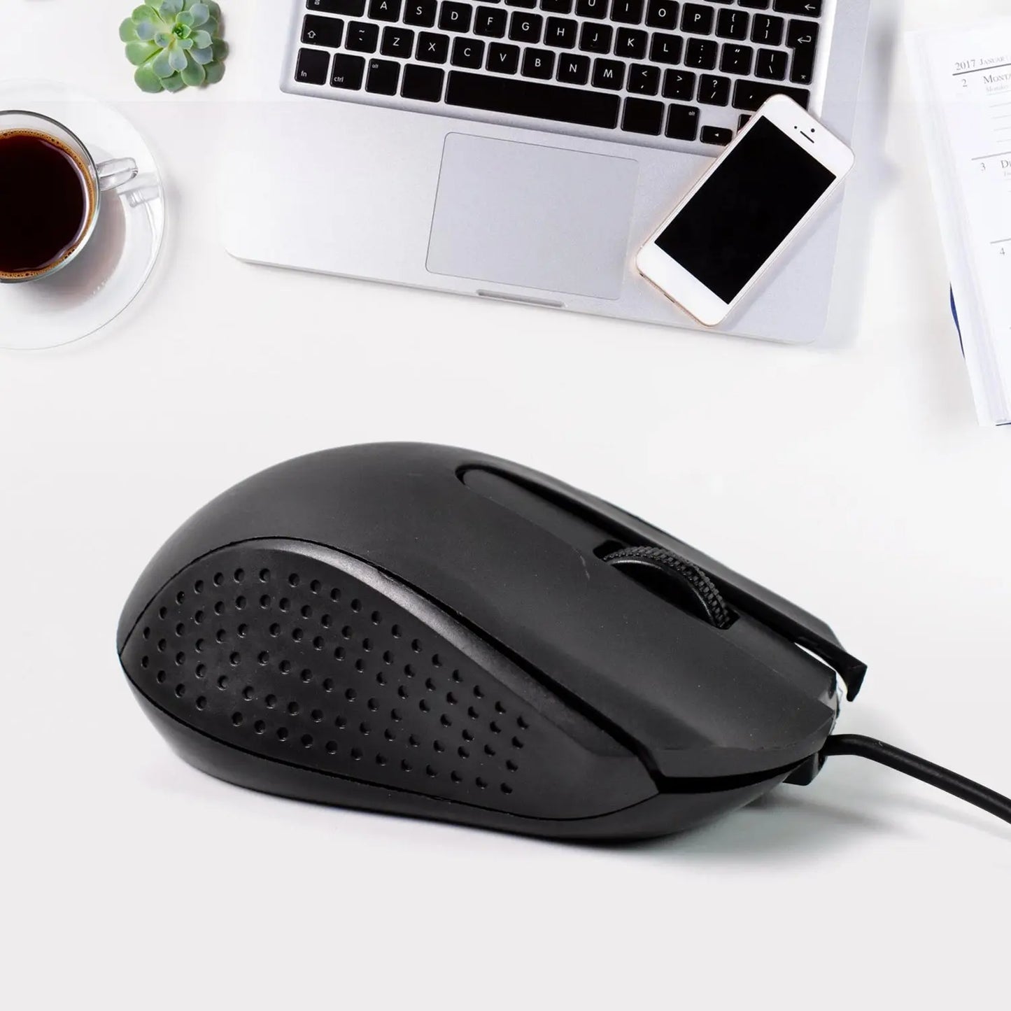 Wired Optical Mouse M - 022 for Laptop & PC | Compact USB Mouse – 1 Pc - Chestore