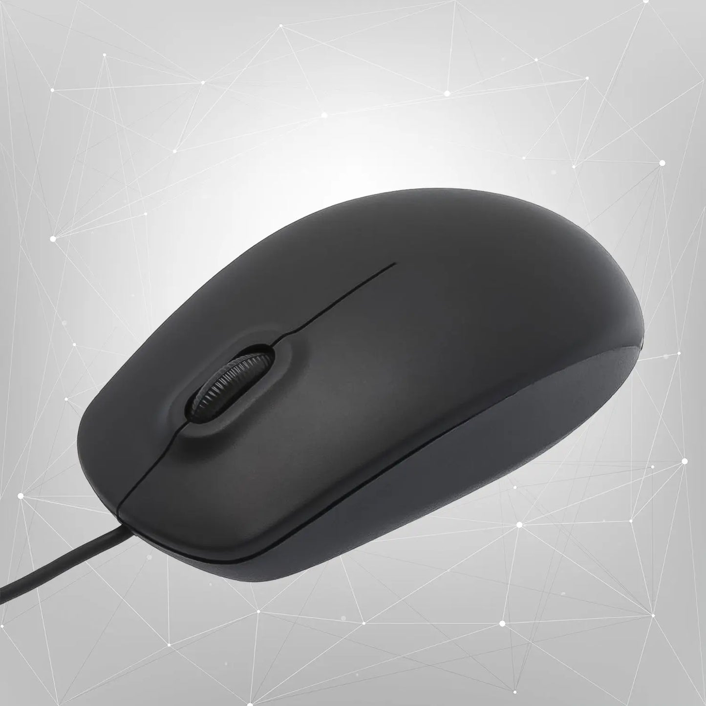 Wired Optical Mouse M - 111 – Ergonomic USB Mouse for Laptop & Desktop - Chestore