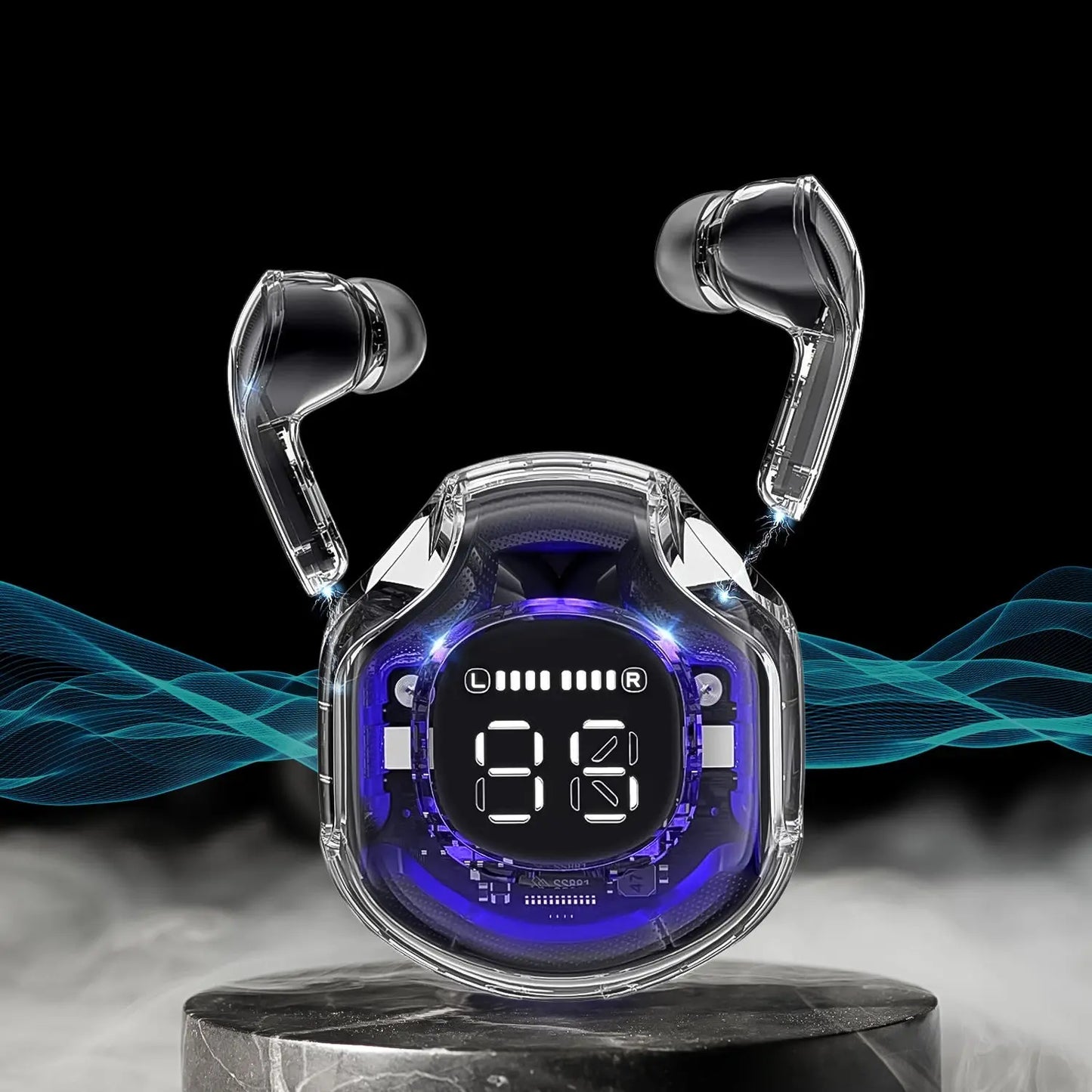 Wireless Bluetooth 5.3 In - Ear Earbuds with Microphone – 200mAh Battery, Premium Sound 🎧🔊 - Chestore