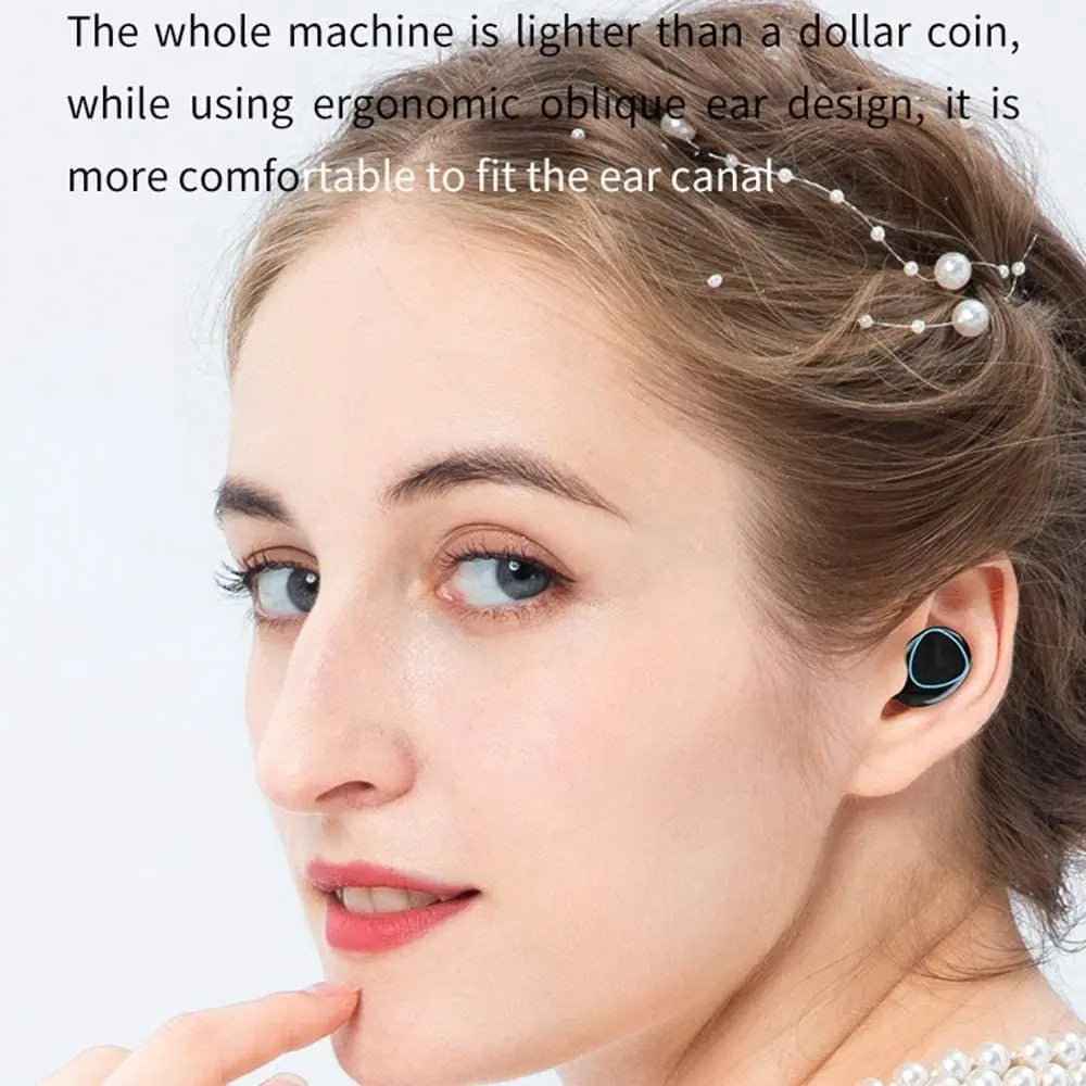 Newest Wireless In - Ear Earbuds – Bluetooth 5.0 Sport Headset with Bass & Built - In Mic - Chestore