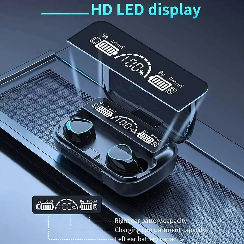 Newest Wireless In - Ear Earbuds – Bluetooth 5.0 Sport Headset with Bass & Built - In Mic - Chestore