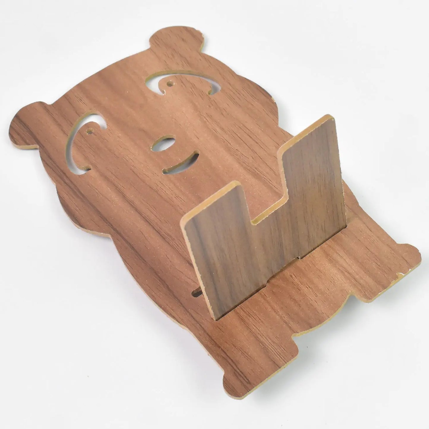 Wooden Cartoon Shape Mobile Stand – Fun & Functional Phone Holder for All Ages 🐻📱✨ - Chestore