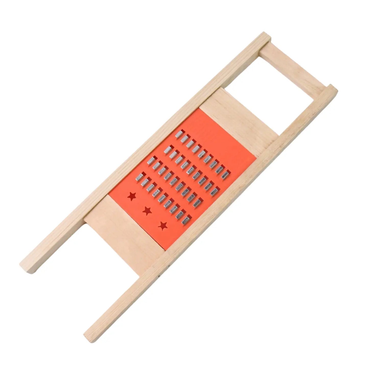 Wooden Cucumber & Vegetable Slicer – Handheld Shredder & Grater for Salads - Chestore