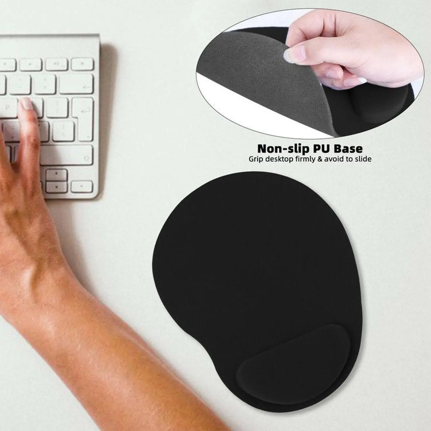 🖱️ 6161 Wrist Support Mouse Pad – Ergonomic Comfort for Long Hours - Chestore